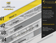 Tablet Screenshot of cnmc.com.hk